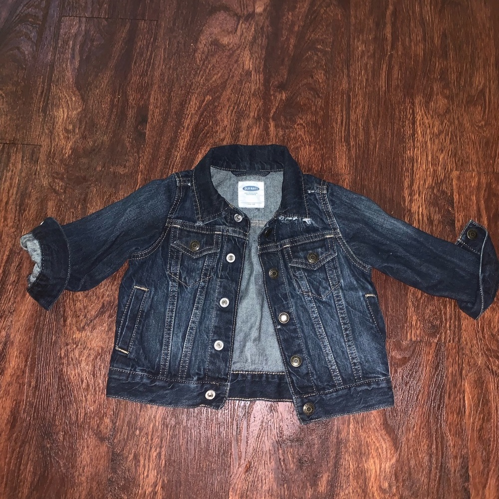 Toddler 18-24month Destroyed Jean Jacket